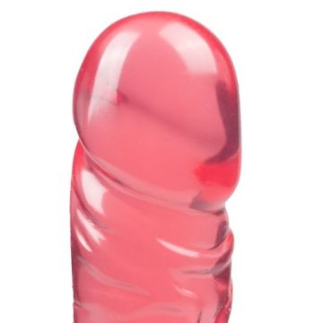 Roze Crystal Jellies Classic dildo