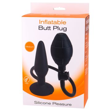 Opblaasbare Buttplug Unisex M