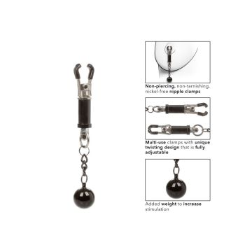 Tepelklemmen Twist met gewichten
