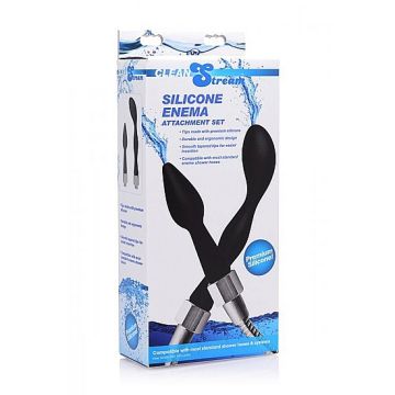 Anaal Douche Set met Twee Opzetstukken