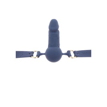 Penis Ball Gag Taboom Silicone Supreme - Blauw