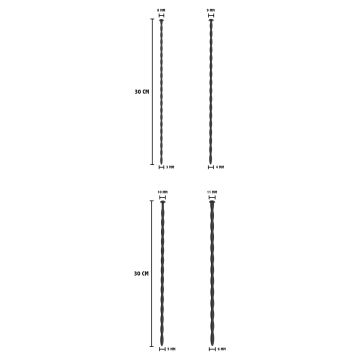 Penis Dilator Set Small 4 stuks