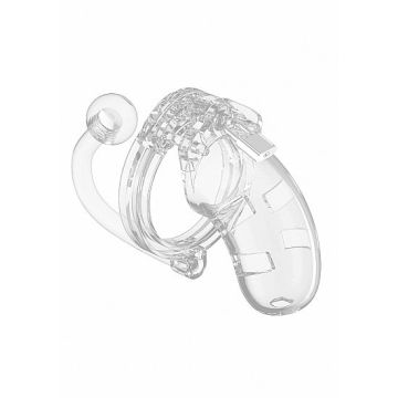 Cockcage met Plug 10 - Transparant