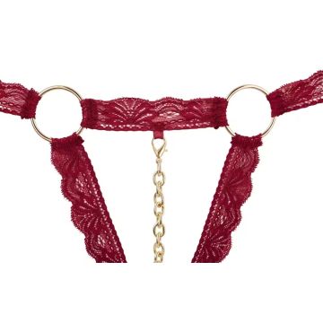 Sexy Beha Set met Goudkleurige Ringen