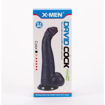 Monster Dildo David - Zwart