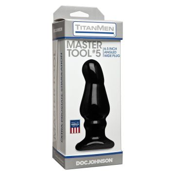Titanmen Prostaat Buttplug - Zwart