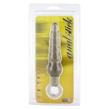 Zwarte Anaal Stick met Ring