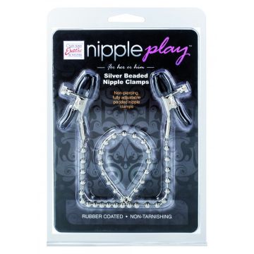 Tepelklemmen met Zilveren Beads