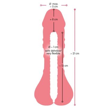 Nature Skin 2 in 1 Extension + Masturbator