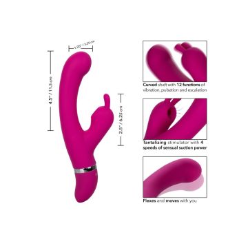 Vibrator Foreplay Frenzy Bunny Kisser - Roze