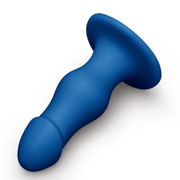 B-Vibe Bulbous Dildo met Zuignap Gape - 21 cm
