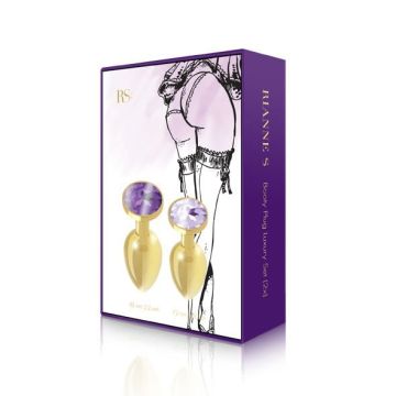 Luxe Gouden Buttplug Set - Rianne S