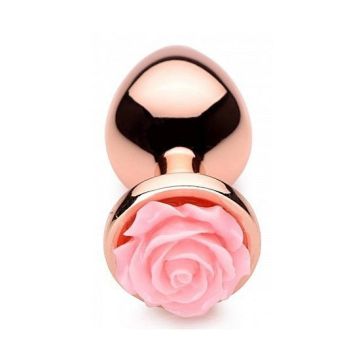 Buttplug Pink Rose Gold Medium
