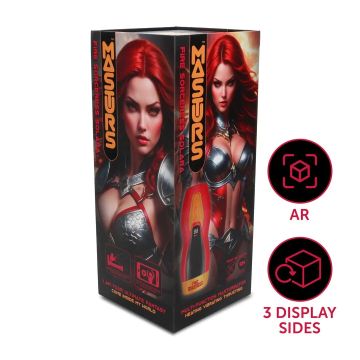 Multifunctionele Masturbator Masturs Solara Fire Sorceress