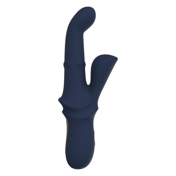 Rabbit Vibrator Iris With Sliding Bead - Blauw