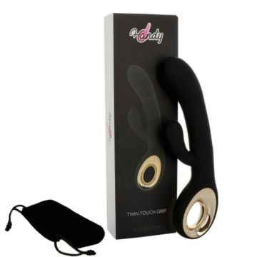 Rabbit Vibrator Twin Touch - Zwart 