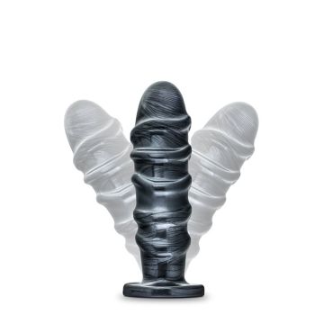 Anaal Plug met Ribbels Jet Annihilator Carbon