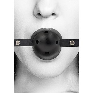 Breath Ball Gag - Zwart