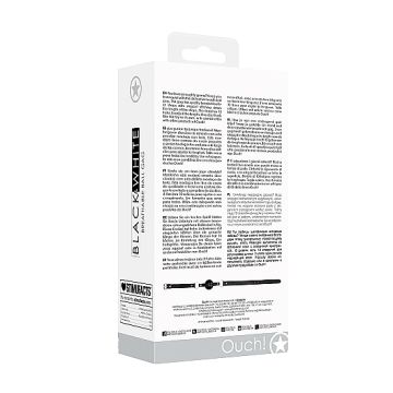 Breath Ball Gag - Zwart