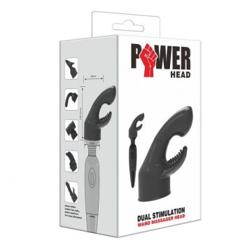 Power Head Dual Stimulation Opzetstukje