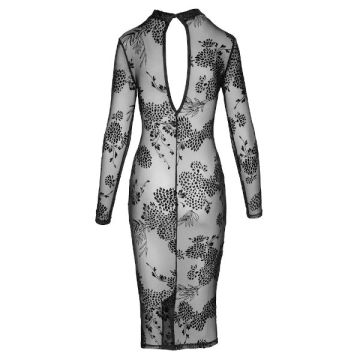 Velvet Floral Powernet Jurkje