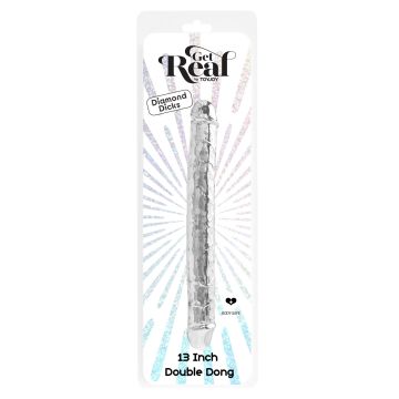 Realistische Dubbele Dildo Clear