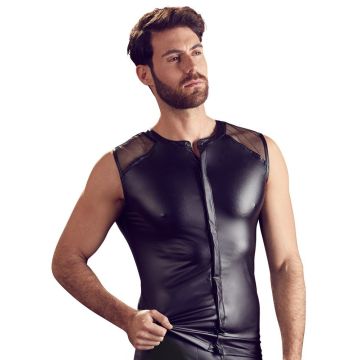 Gilet Shirt met Drukknopen