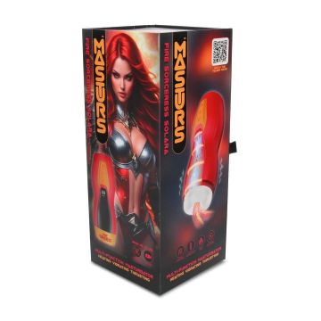 Multifunctionele Masturbator Masturs Solara Fire Sorceress