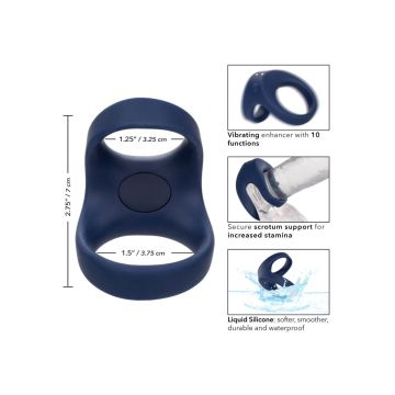 Dual Cockring Rechargeable Max
