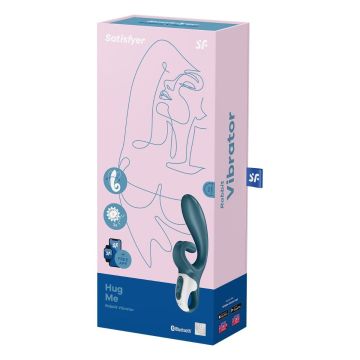 Satisfyer Hug Me Rabbit Vibrator - Blauw