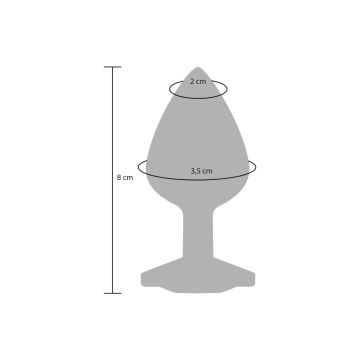 Buttplug Diamond Booty Jewel Medium - Paars