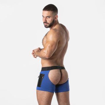 Locker Gear Punch Hole Short Chaps - Blauw