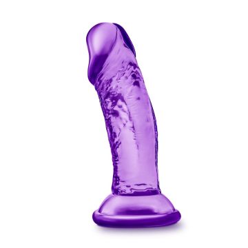 Mini Dildo met Zuignap 11 cm - Paars