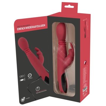 Stotende en Roterende Rabbit Vibrator