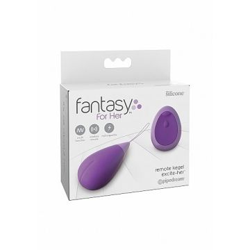 Paarse Remote Kegel voor Haar
