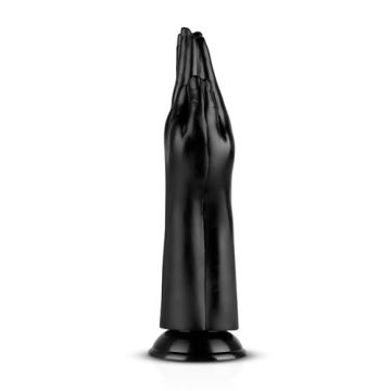 BUTTR Fisting Dildo Double Trouble Zwart - 30.7 cm