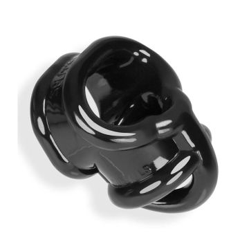 Oxballs Cock-en Ballsling met Ballsplitter - Zwart
