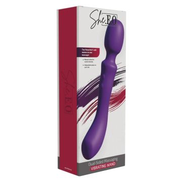 Dubbelzijdige Wand Vibrator - Paars