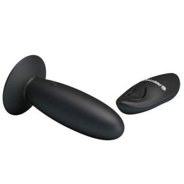 Vibrerende Buttplug Inclusief Afstandsbediening
