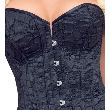 Cottelli Strapless Korset - Matzwart-cottelli-strapless-korset-matzwart-4.jpg