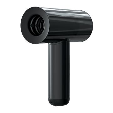 Masturbator  met Handvat Hydrobator - Zwart
