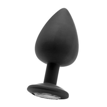 Siliconen Plug met Siersteen 