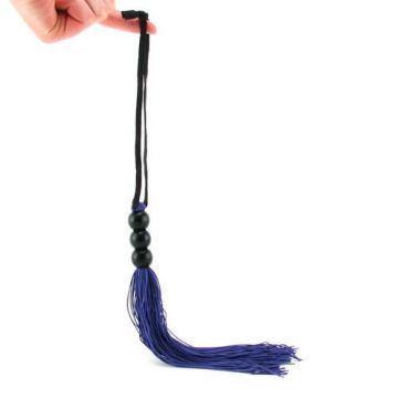 S&M Small Rubber Whip: Purple