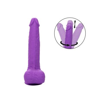 Stotende Vibrator CalExotics Stud Gyrating & Thrusting - Paars