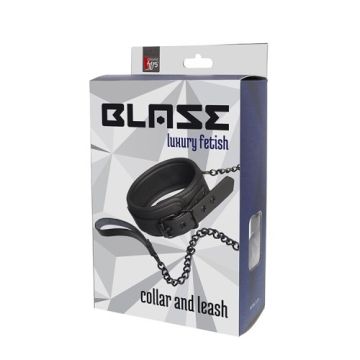 Blaze Halsband Met Ketting Zwart