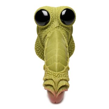 Creature Cocks Silicone Dildo Scaly - Swamp Monster