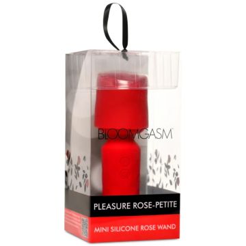 Mini Wand Vibrator Bloomgasm Pleasure Rose Petite - Rood