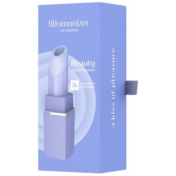 Womanizer Beauty Clitoris Stimulator in Lipstick-design - Paars