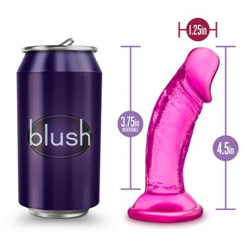 Realistische Mini Dildo met Zuignap - Roze