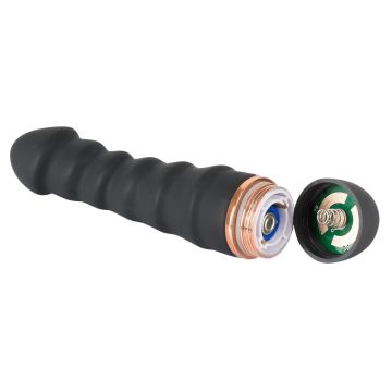 Buigzame Vibrator Bendy Ripple - Zwart